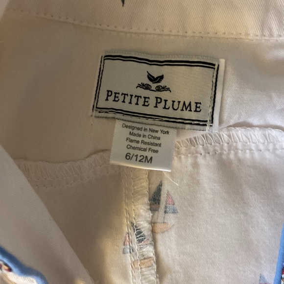 Petite Plume Baby Romper; Excellent Condition - Picture 3 of 3